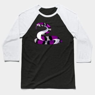 Asssexual Snake Baseball T-Shirt